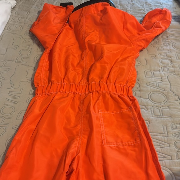 NASA Orange Astronaut Costume with Helmet - Picture 7 of 11